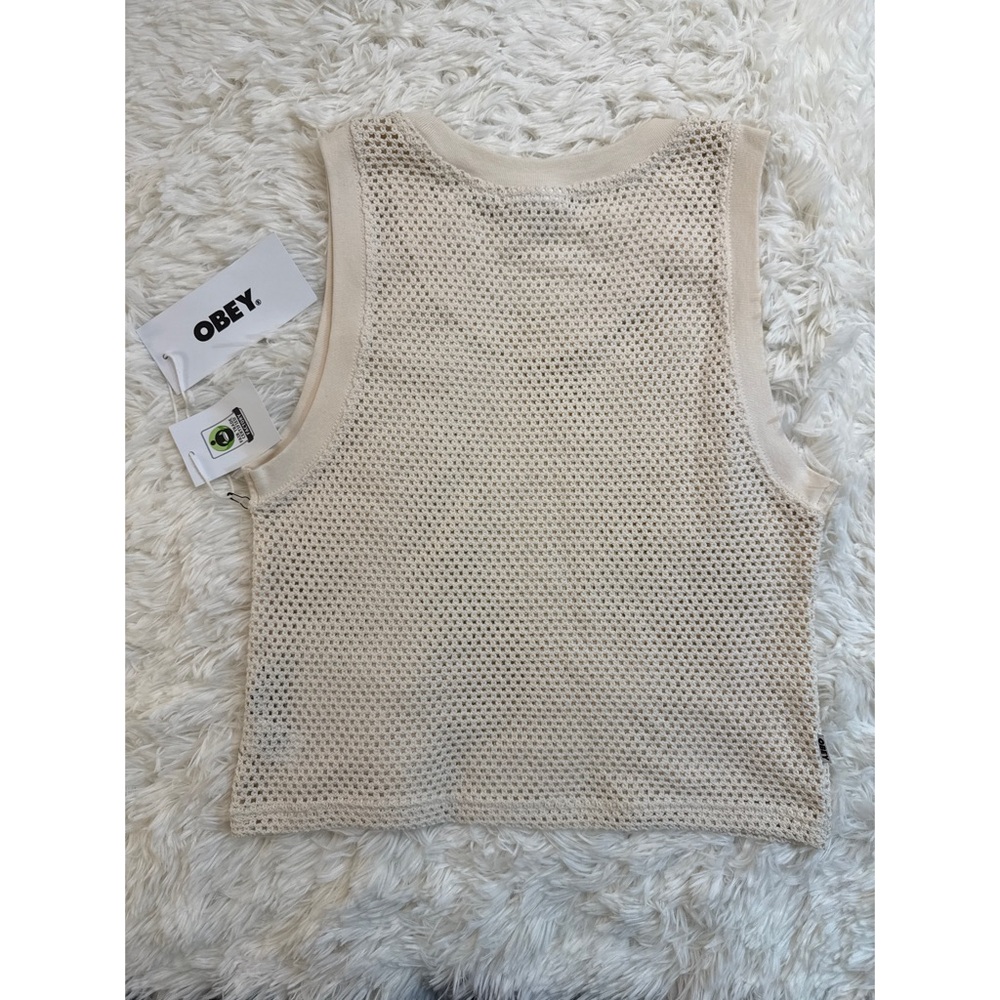 PacSun | Obey Hudson Crochet Tank Top | XS - Picture 2 of 3